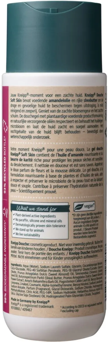 Kneipp - Douchegel - Soft Skin - Amandelbloesem - 200 ml - 1 stuk