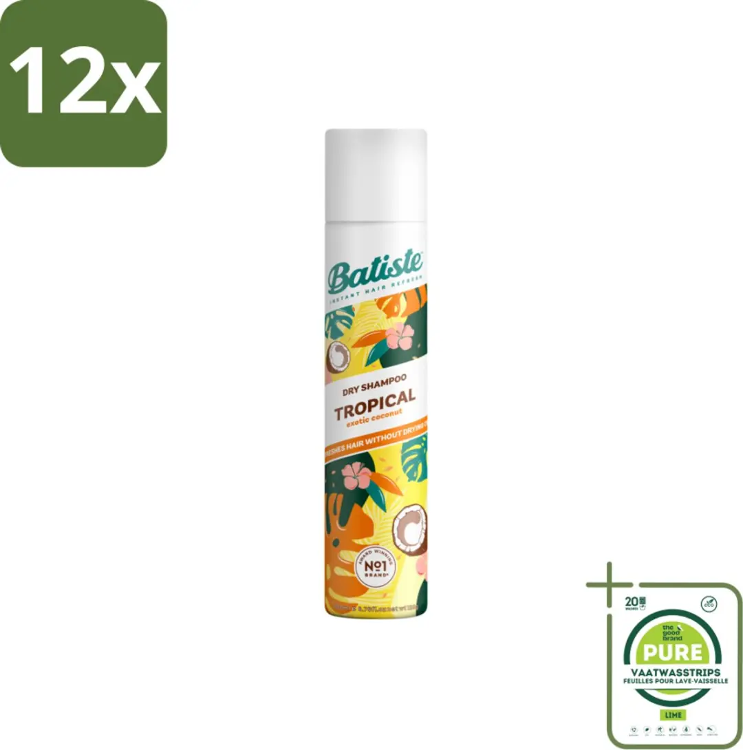 Batiste Tropical Droogshampoo 200ml