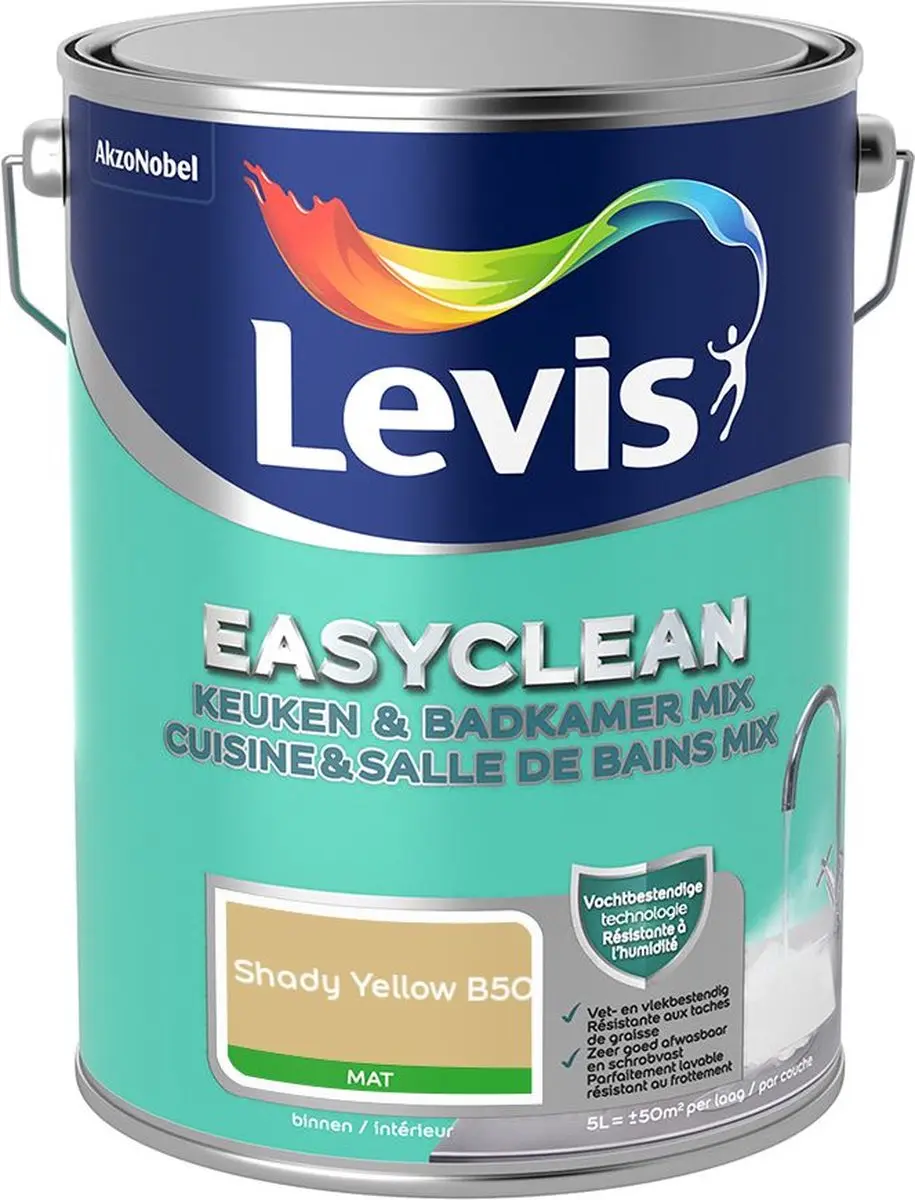 Levi's Easyclean Mengverf Shady Yellow B50