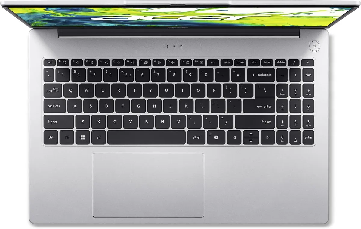 Acer Aspire Lite AL15-44P-R38W Laptop - 15 inch - Ryzen 5 - 16GB - 512GB SSD - Zilver - afbeelding 6 van 6