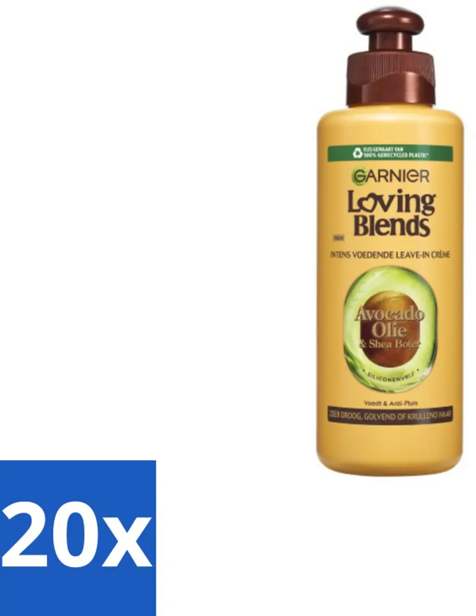 Garnier Loving Blends Leave-In Crème Avocado Olie & Shea Boter 200ml