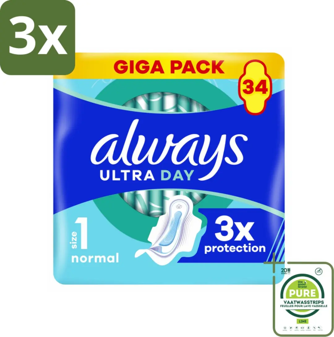 Always Ultra Day Normal Maandverband