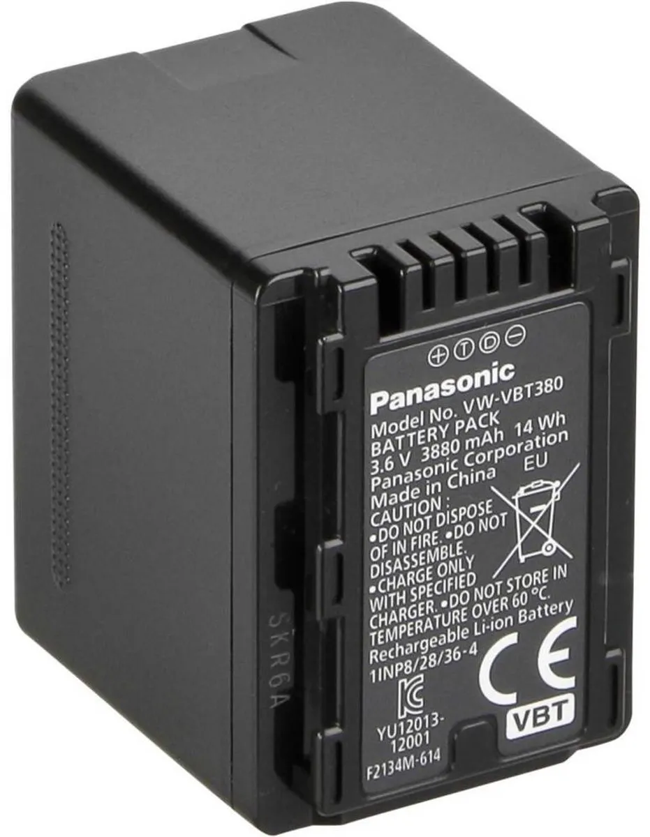 Panasonic VW-VBT380E-K Li-ion Accu - Videocamera