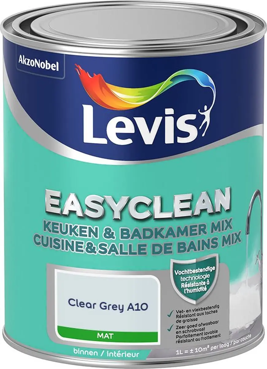 Levi's Easyclean Mengverf Clear Grey A10