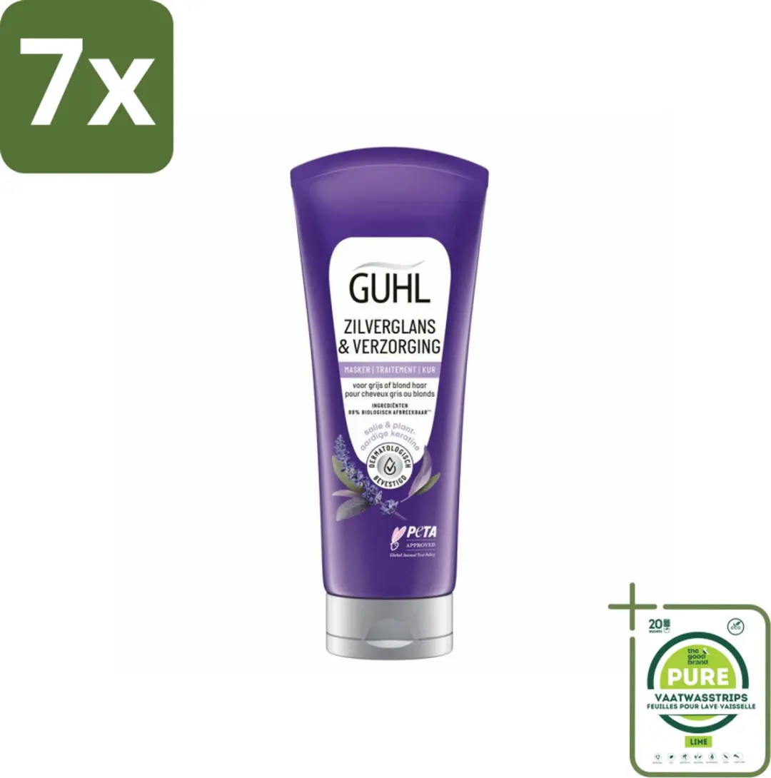 Guhl Haarmasker Zilverglans & Verzorging 200ml