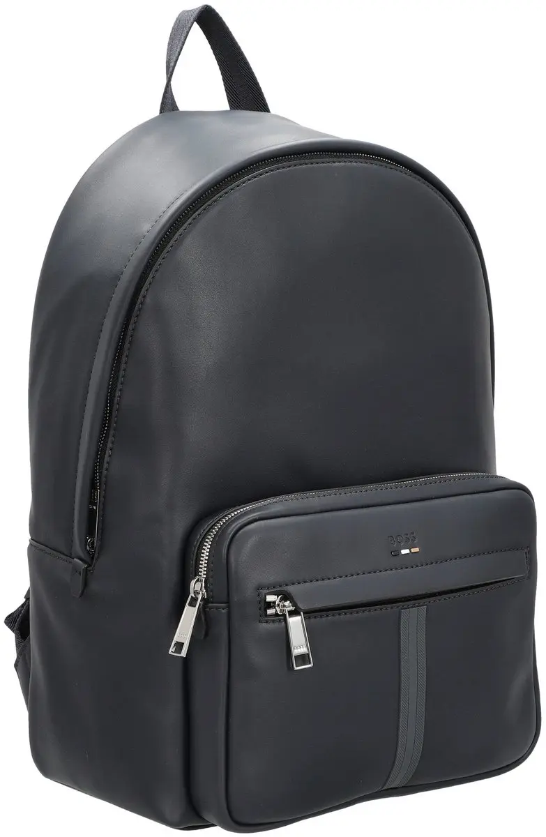 BOSS Ray Backpack Rugzak - 15 inch - 6 Vakken - Dark Blue