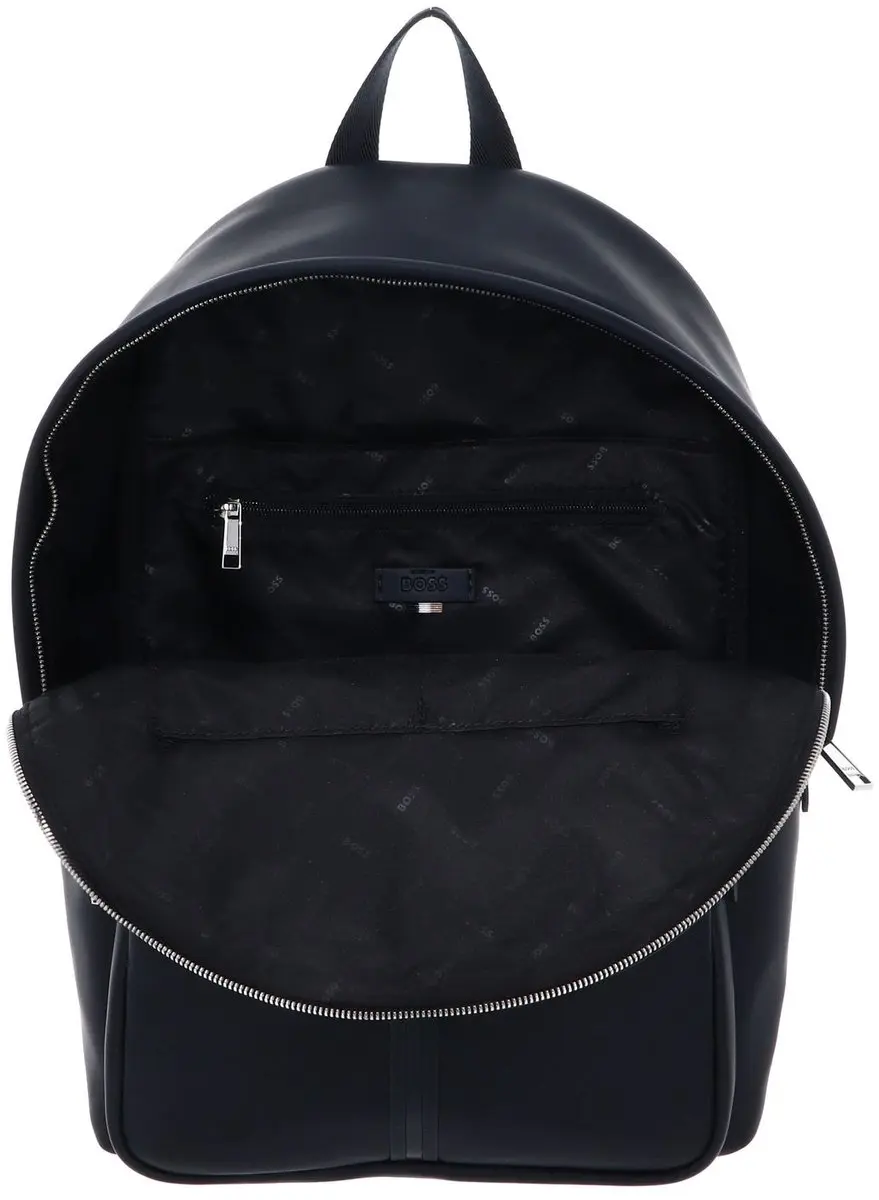 BOSS Ray Backpack Rugzak - 15 inch - 6 Vakken - Dark Blue