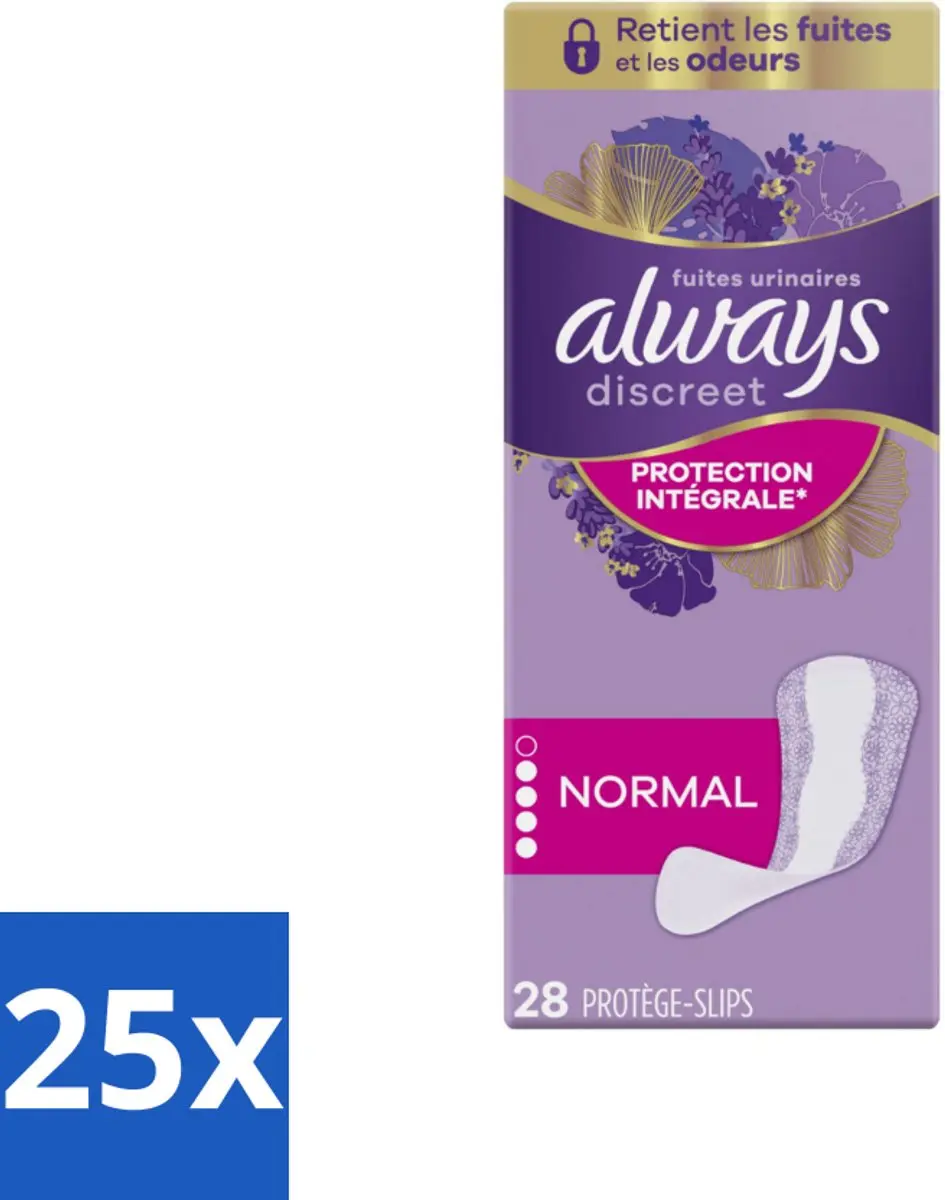 Always Inlegkruisjes Long Protection 28 Stuks