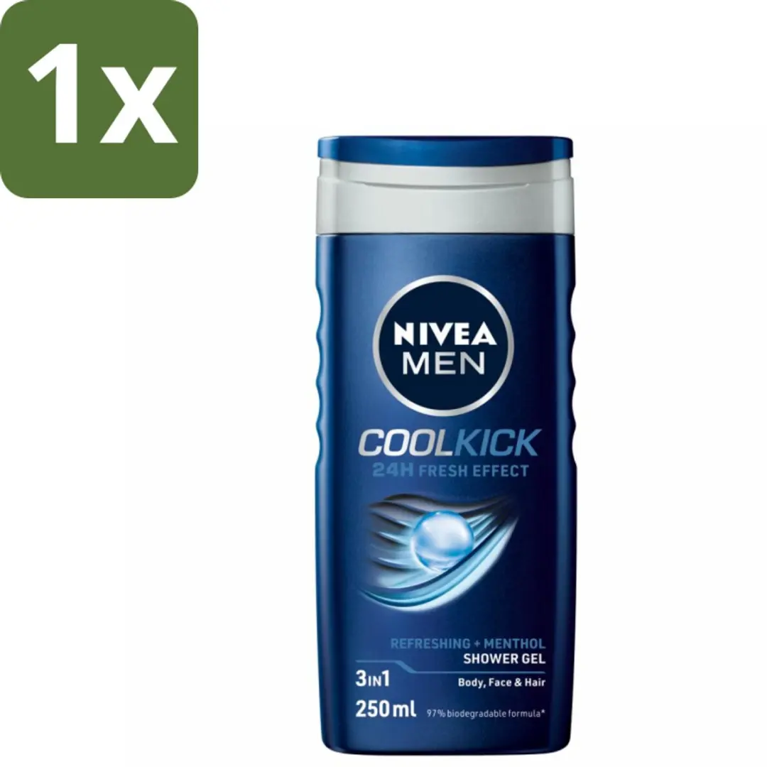 NIVEA MEN Cool Kick Douchegel 250ml