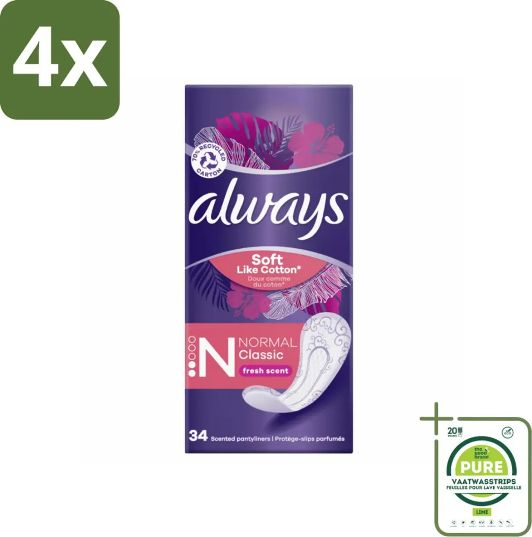 Always Inlegkruisjes Normal 34