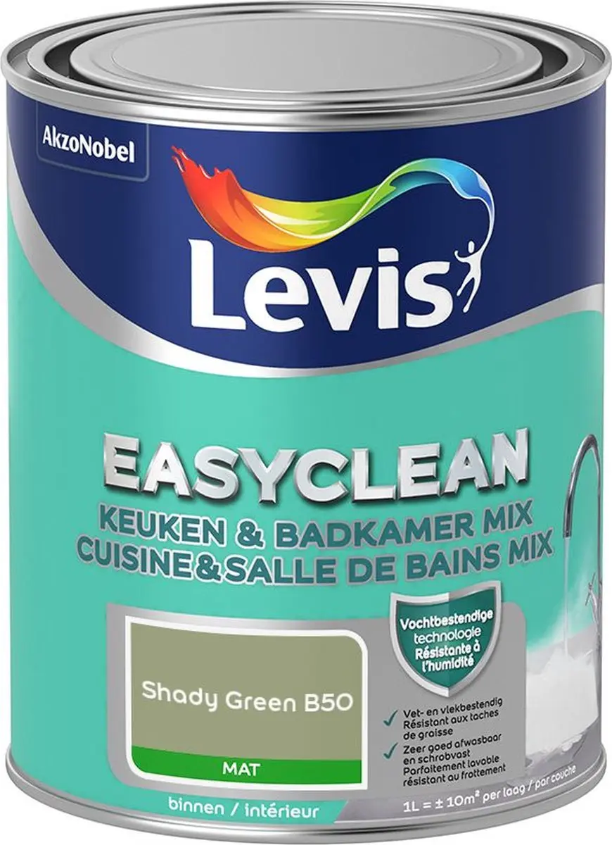 Levi's Easyclean Mengverf Shady Green B50