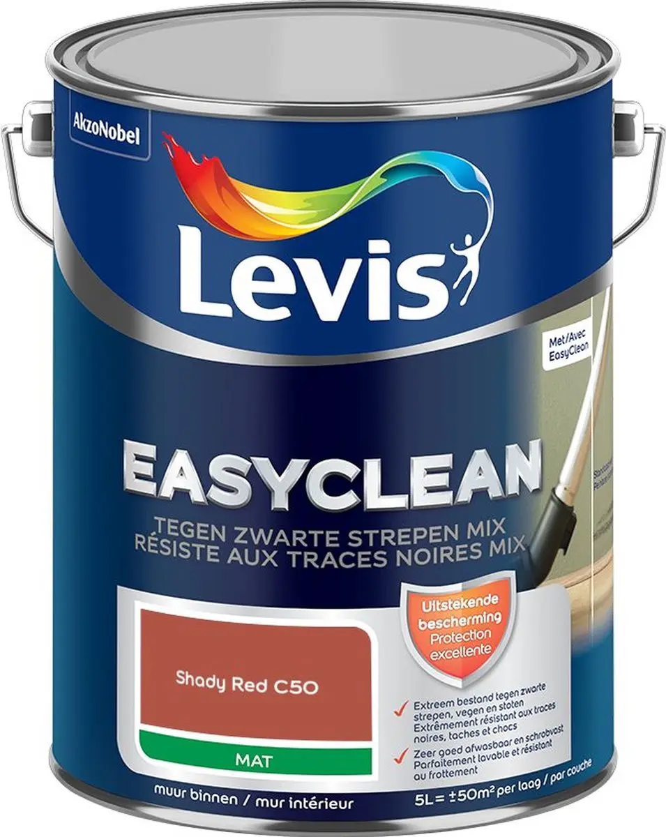 Levi's Easyclean Tegen Zwarte Strepen Mengverf 5L