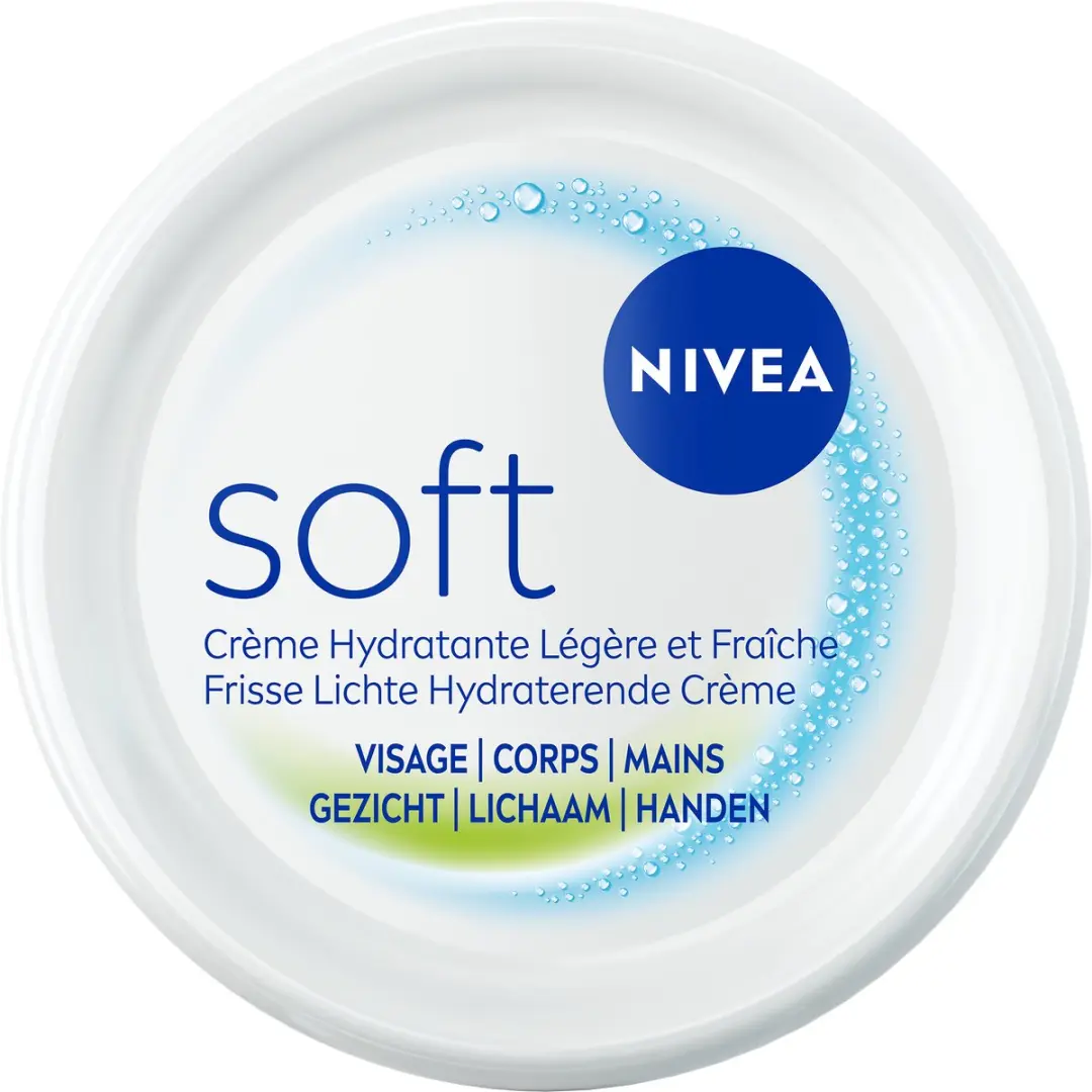 NIVEA Soft Bodycrème 3x300ml - afbeelding 6 van 6