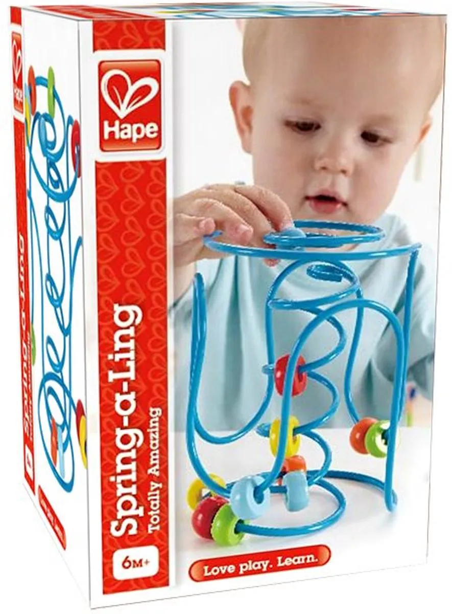 Hape Kralenspiraal 301730 - Veelkleurig - afbeelding 8 van 11