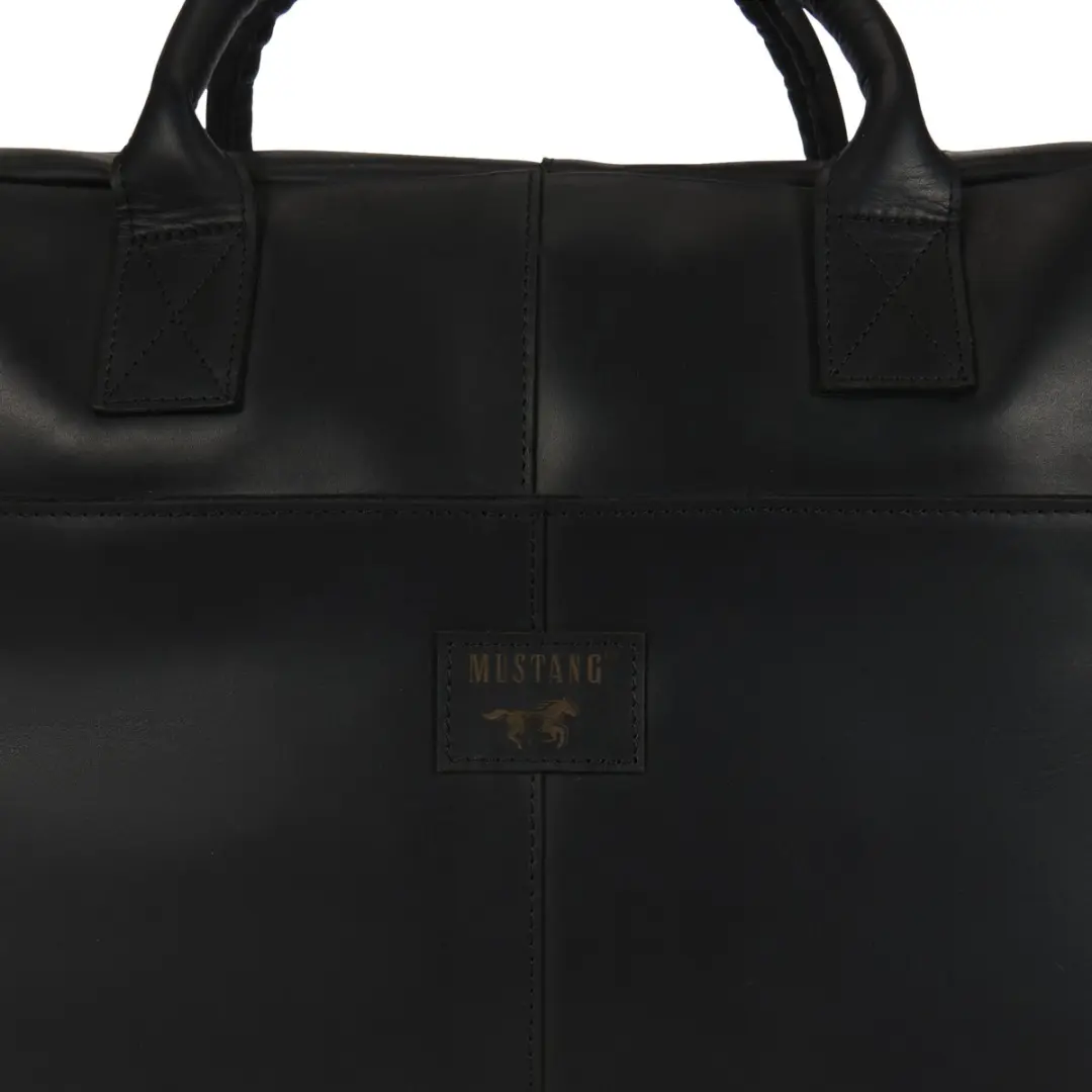 Mustang San Marino Laptoptas 15 Inch - 3 Vakken - Zwart