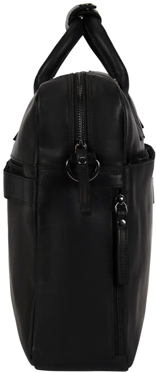 Mustang San Marino Laptoptas 15 Inch - 3 Vakken - Zwart