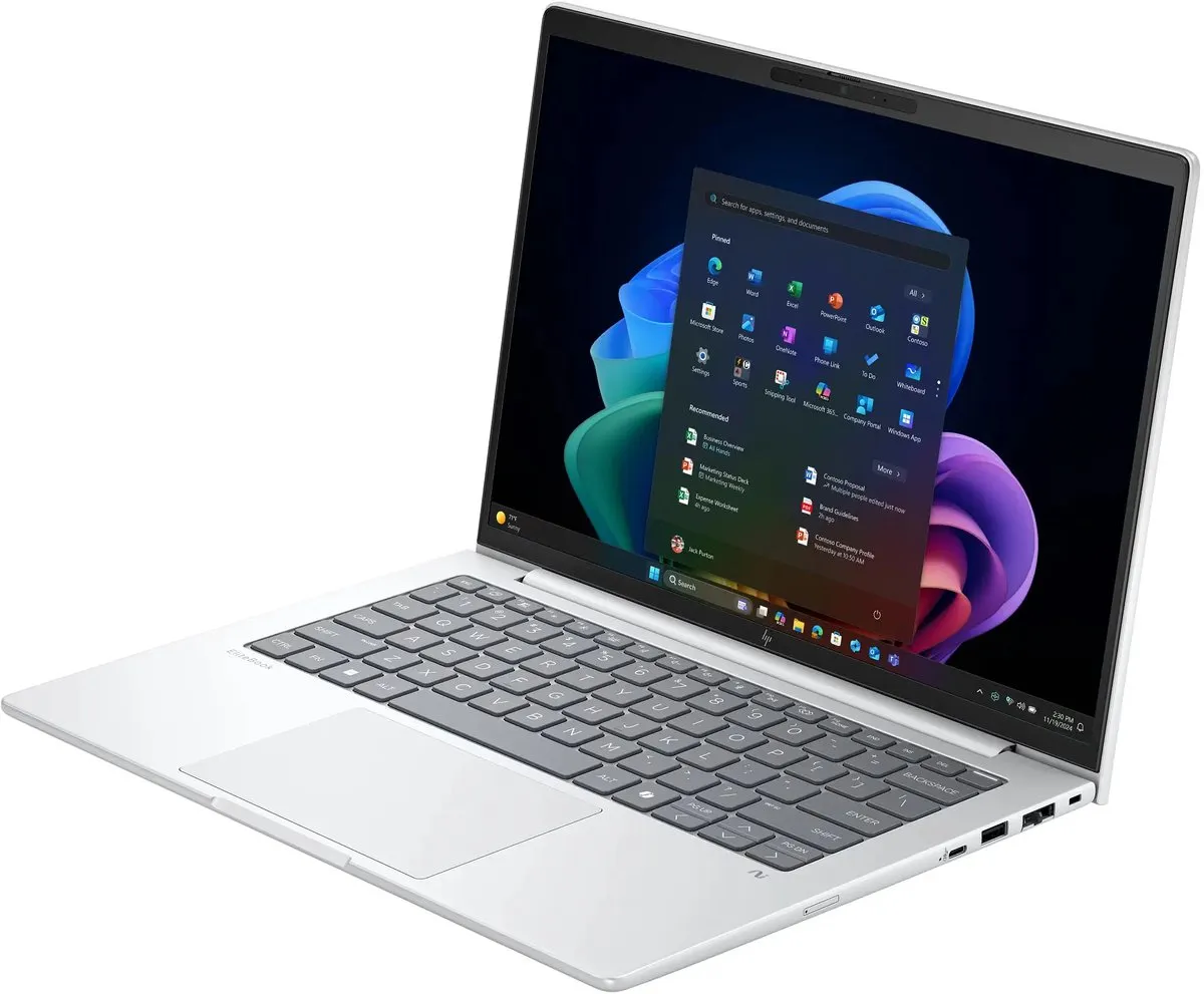 HP EliteBook 8 G1i 16 AI AQ0H4AV Laptop - 16GB 256GB SSD - Zilver