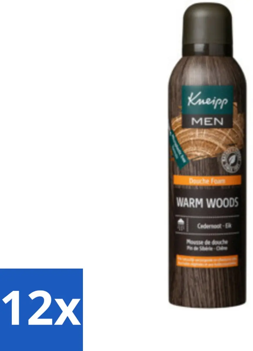 Kneipp Douche Schuim Men Warm Woods 200ml