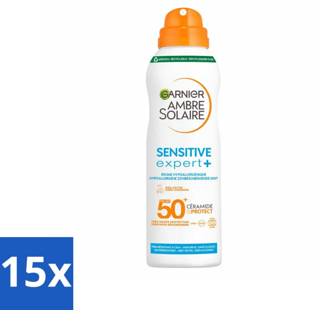 Garnier Ambre Solaire Mist Spray Sensitive Expert+ SPF 50+