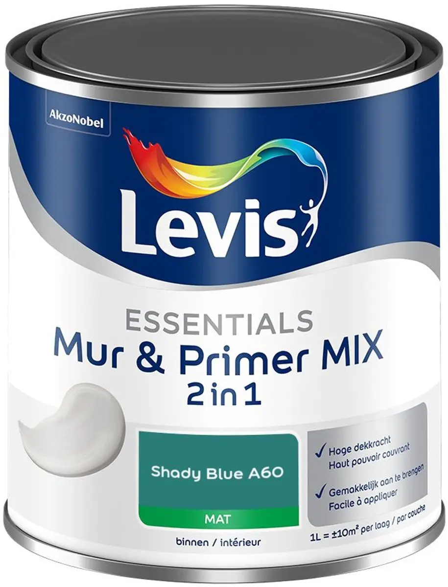 Levi's Essentials Mur & Primer Mix Shady Blue A60
