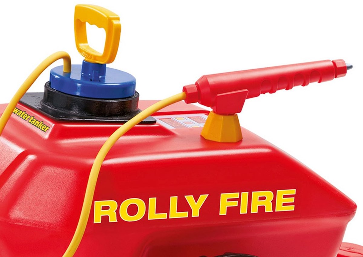 Rolly Toys - Brandweertrailer Rood 122967