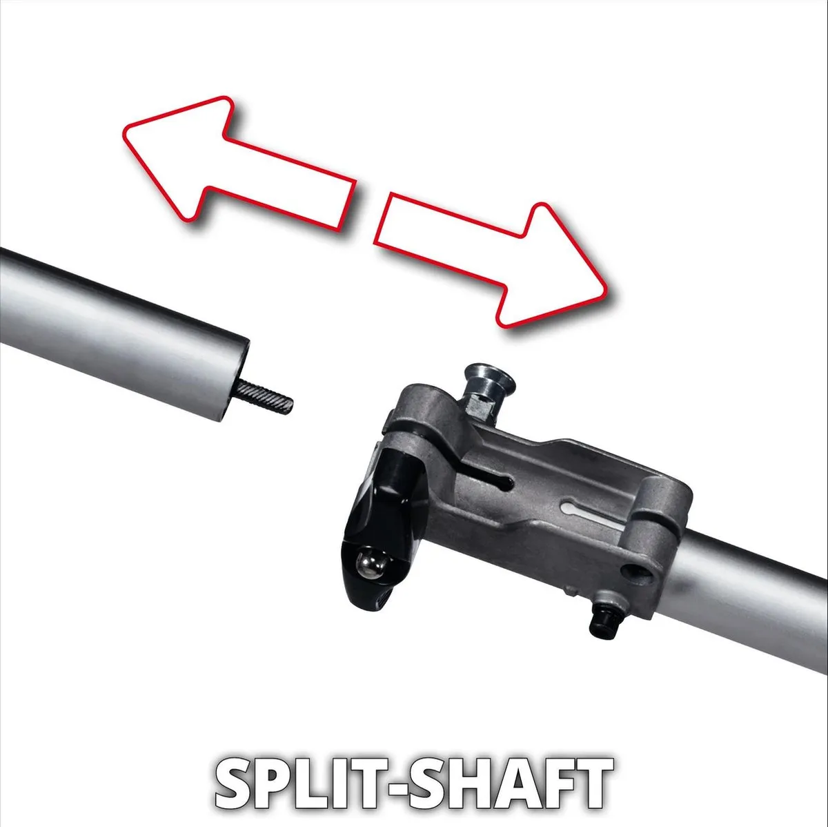 Einhell Benzine Tuin-Multitool GC-MM 52 I AS - 51,7 cm³ - 1,5 kW - 2-takt - Grastimmer, Heggenschaar, Kettingzaag en Bosmaaier in 1