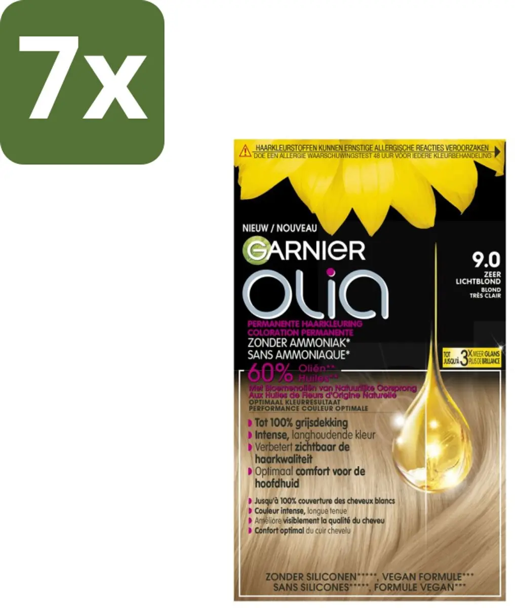 Garnier Olia 9 Zeer Lichtblond Haarkleuring