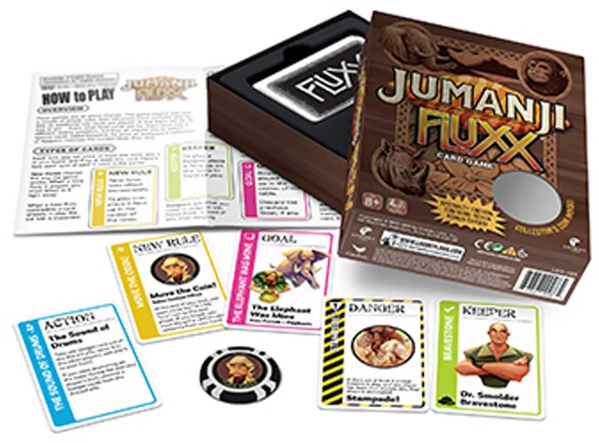 Asmodee Jumanji Fluxx Bordspel LOO103 - 2-6 Spelers