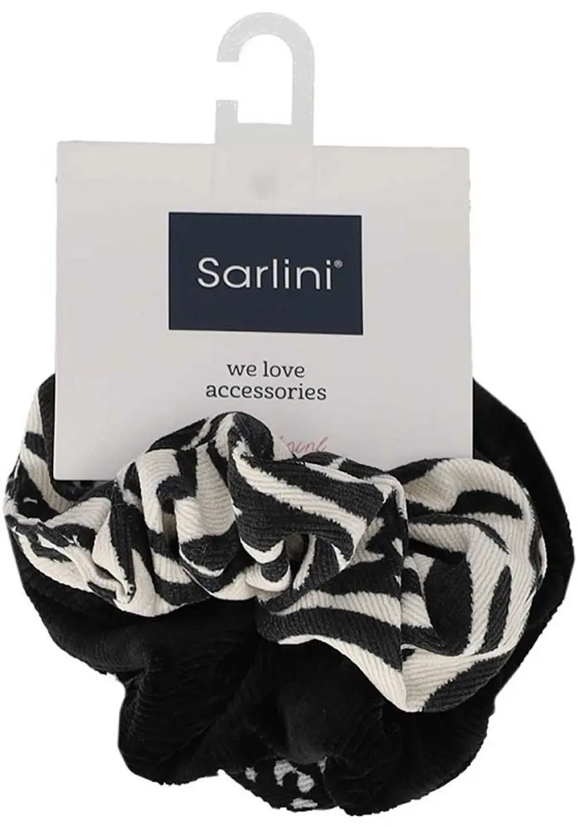 Sarlini Scrunchie Zebraprint - 3 Stuks