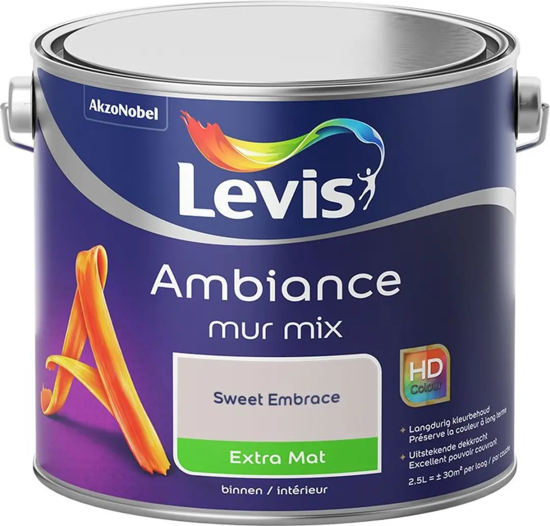 Levi's Ambiance Mur Extra Mat Mix Sweet Embrace Mengverf 2,5L