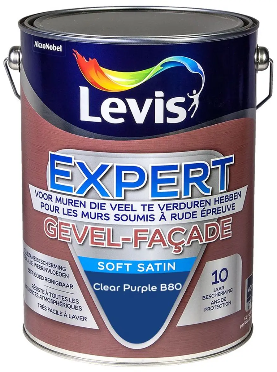 Levi's Expert Gevel Mix Clear Purple B80 Mengverf 5L