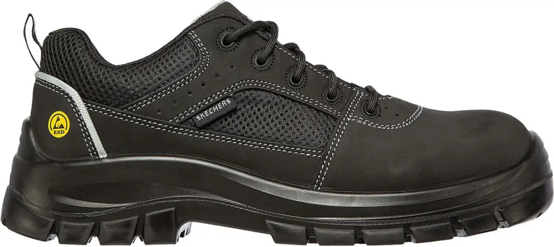 Skechers Work Trophus Veiligheidsschoenen S1 - Zwart