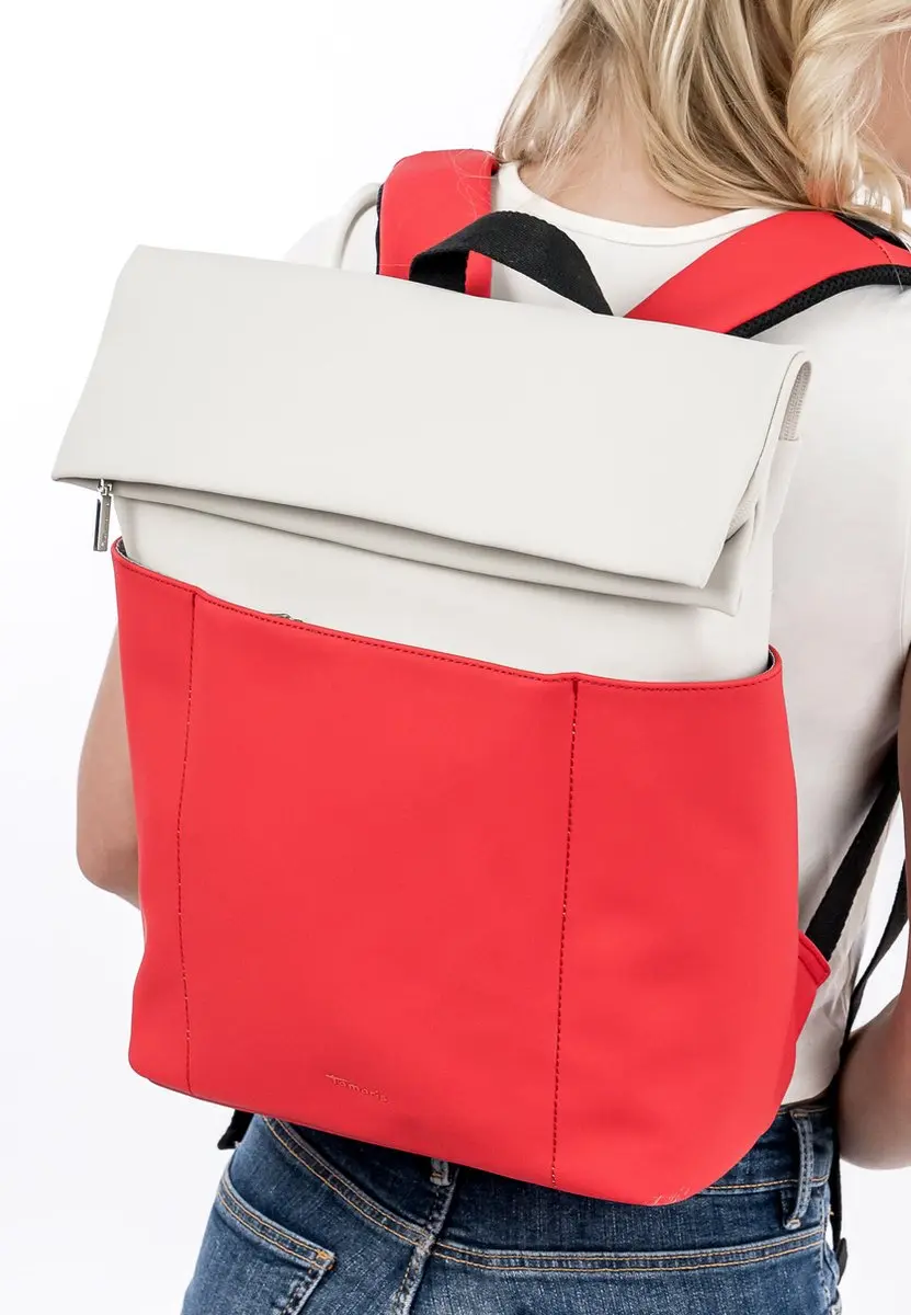 Tamaris Alice Backpack Rugzak - 10 inch Laptopvak - 6 Vakken - Red