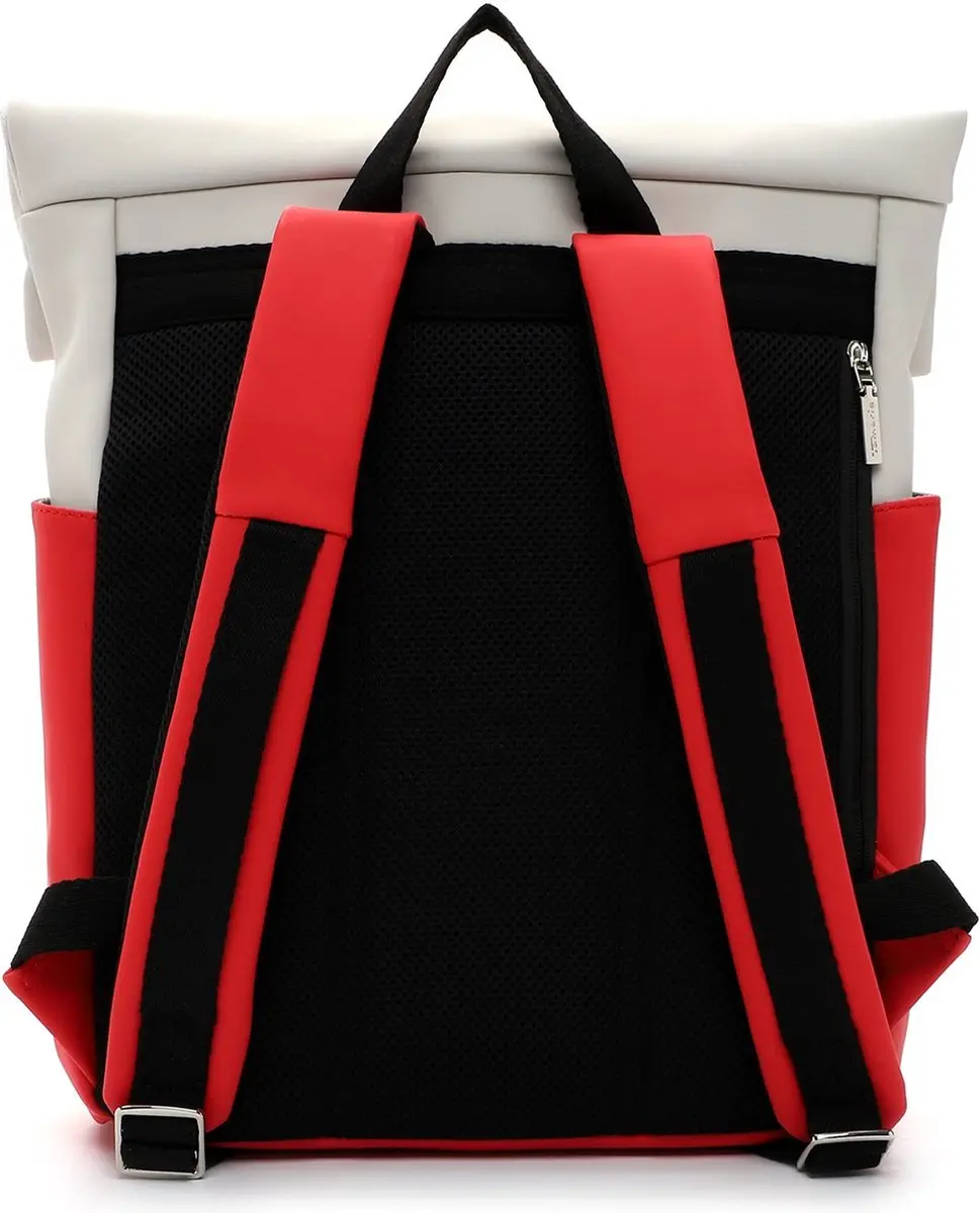 Tamaris Alice Backpack Rugzak - 10 inch Laptopvak - 6 Vakken - Red