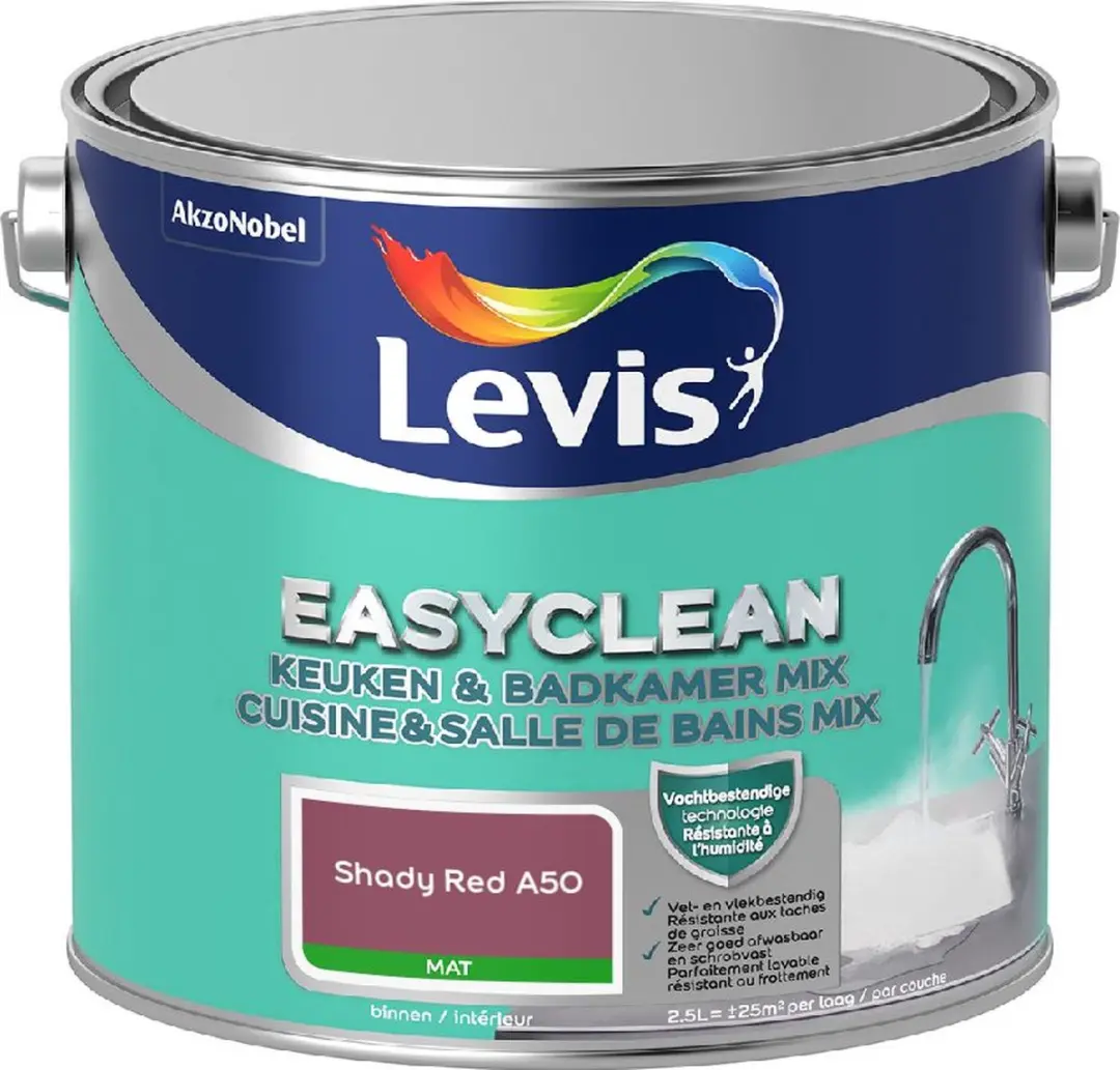Levi's Easyclean Mengverf Shady Red A50