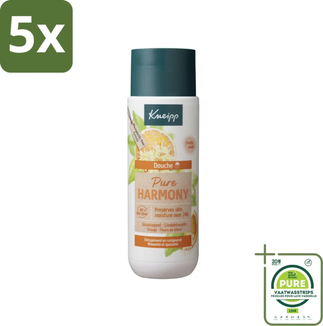 Kneipp Oranje Lindebloesem Douchegel 1000ml