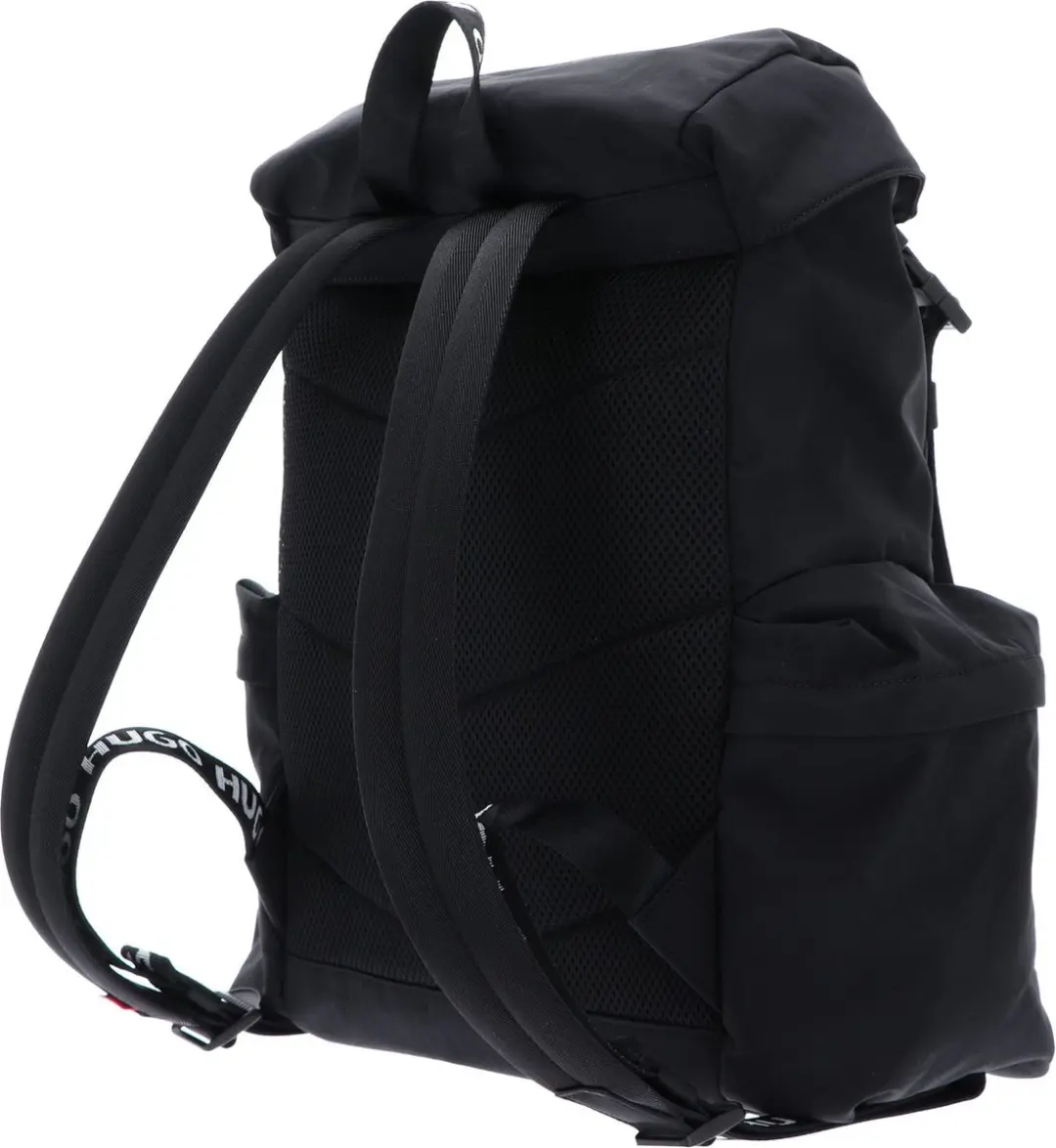 Hugo Luka Backpack Rugzak - 10 inch Laptopvak - Zwart