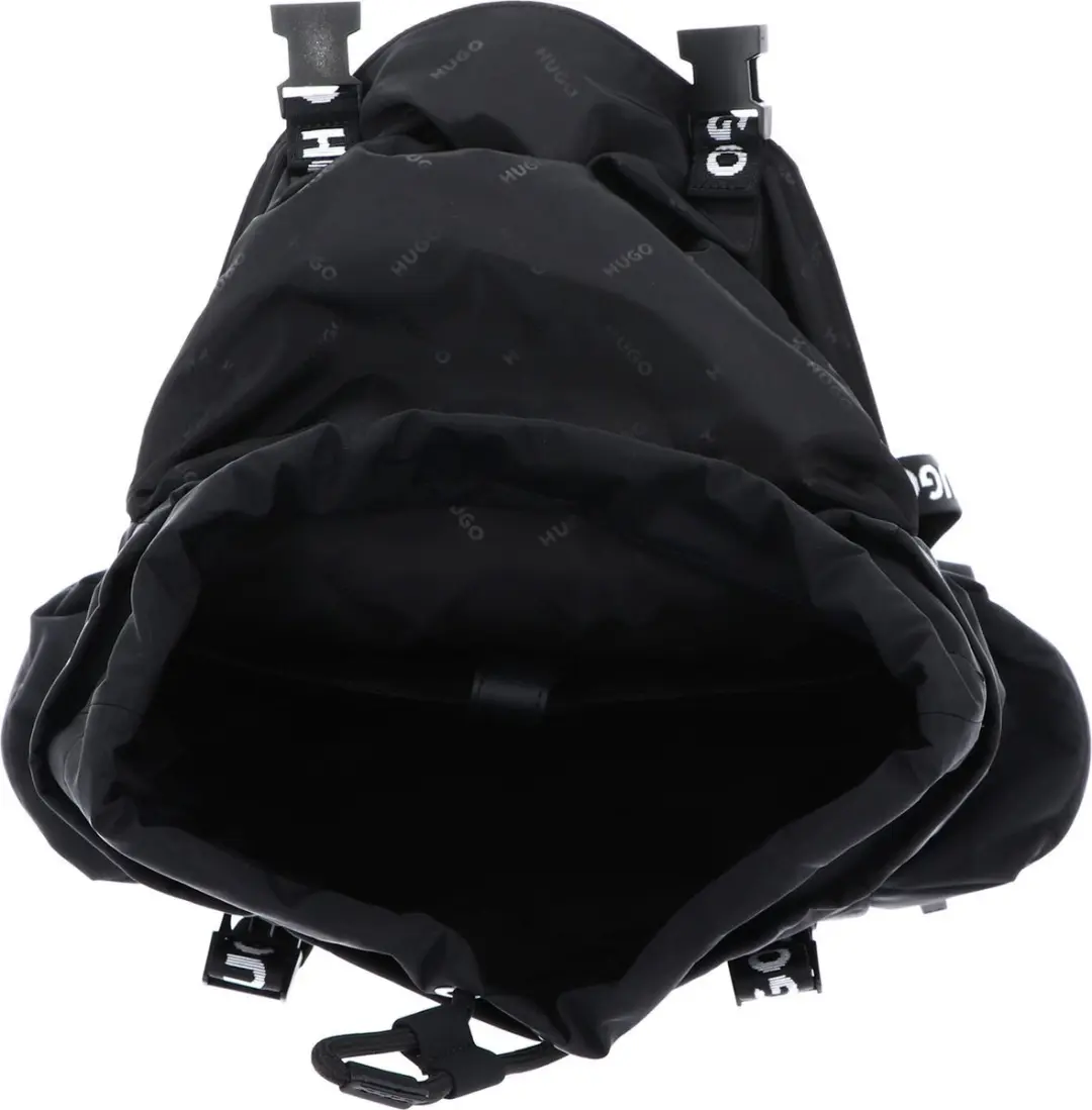 Hugo Luka Backpack Rugzak - 10 inch Laptopvak - Zwart