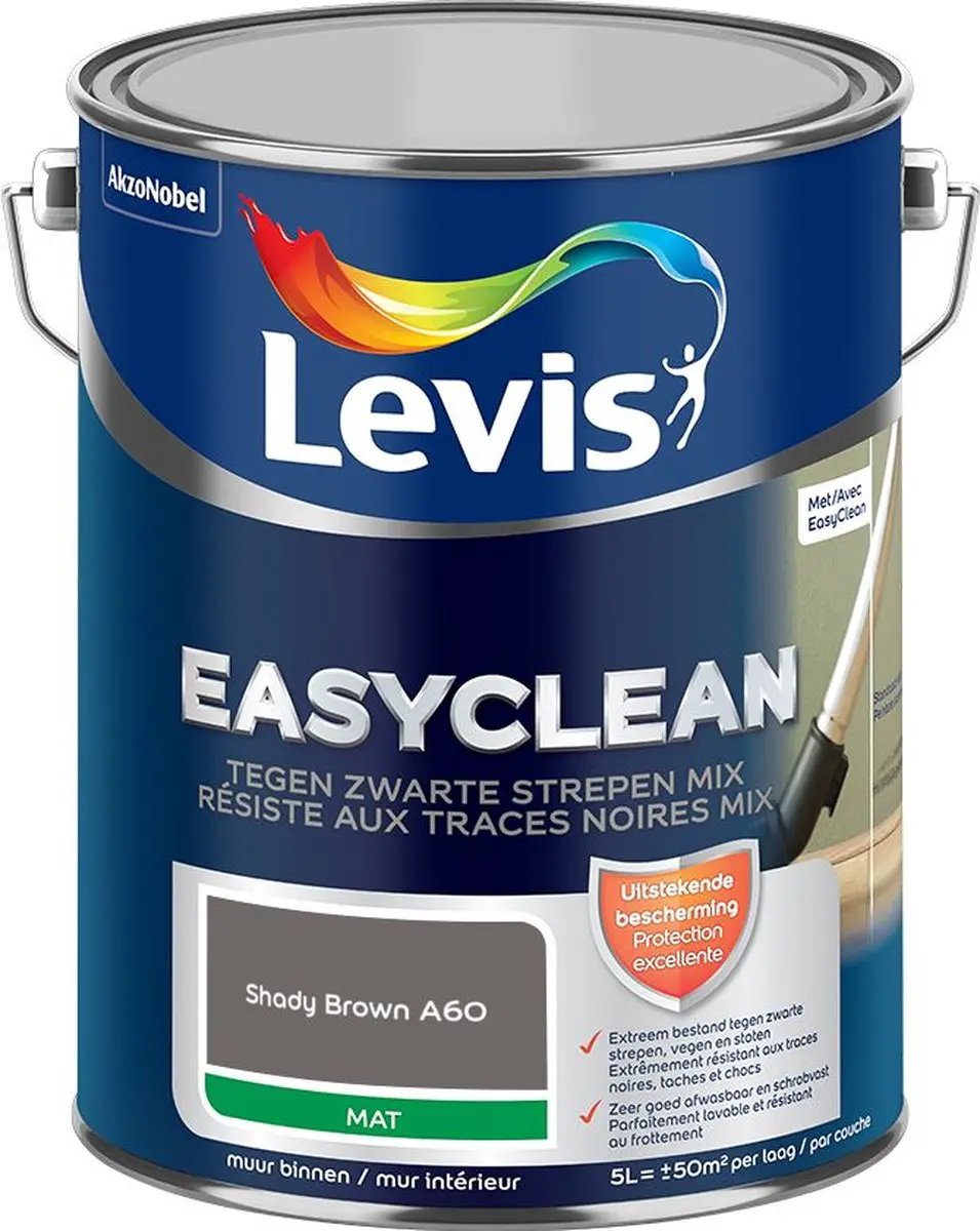 Levi's Easyclean Tegen Zwarte Strepen Mengverf 5L