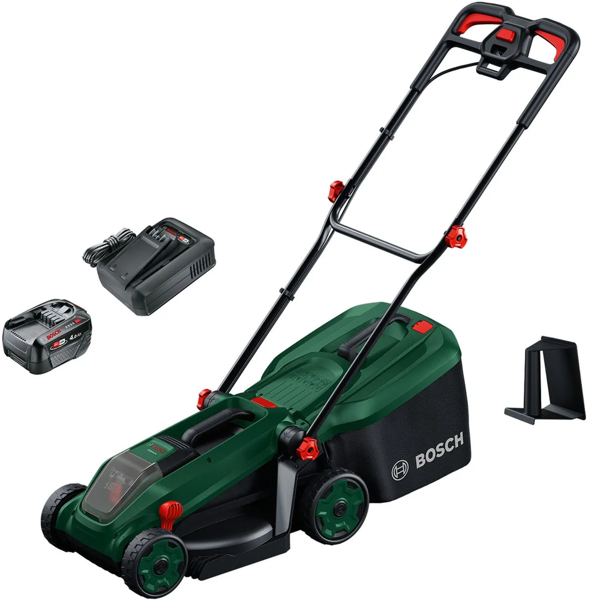 Bosch Rotak 18V-34 Accu Grasmaaier - 35L - 5 standen - Mulchplug