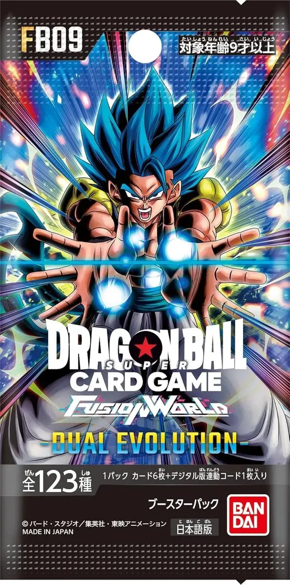 Bandai Namco Dragon Ball Fusion World FB-09 Booster Box - Dual Evolution