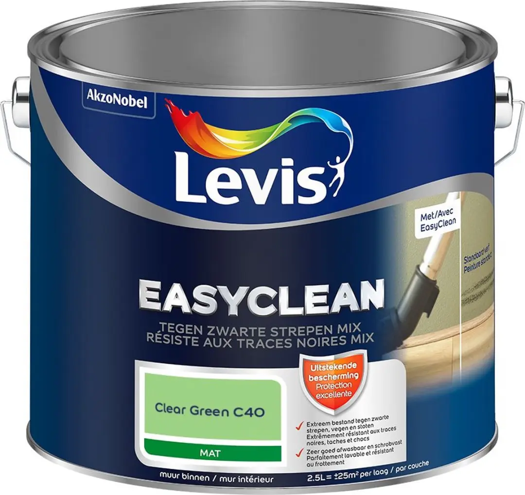 Levi's Easyclean Tegen Zwarte Strepen Mengverf 2,5L