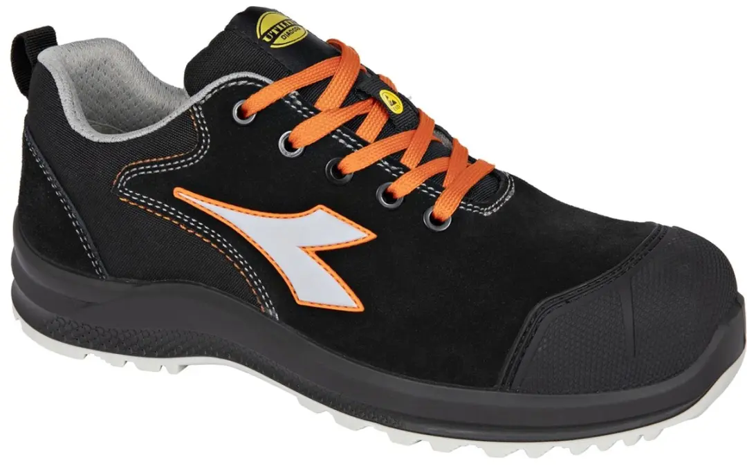 Diadora THUNDER LOW S3S FO SR SC ESD BLACK/ORANGE VIBRANT 42