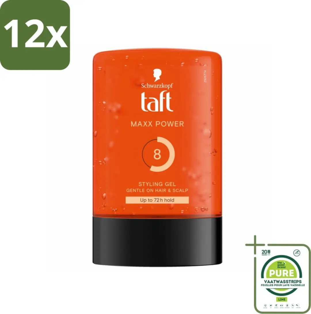 Taft Maxx Power 8 Styling Gel 300ml