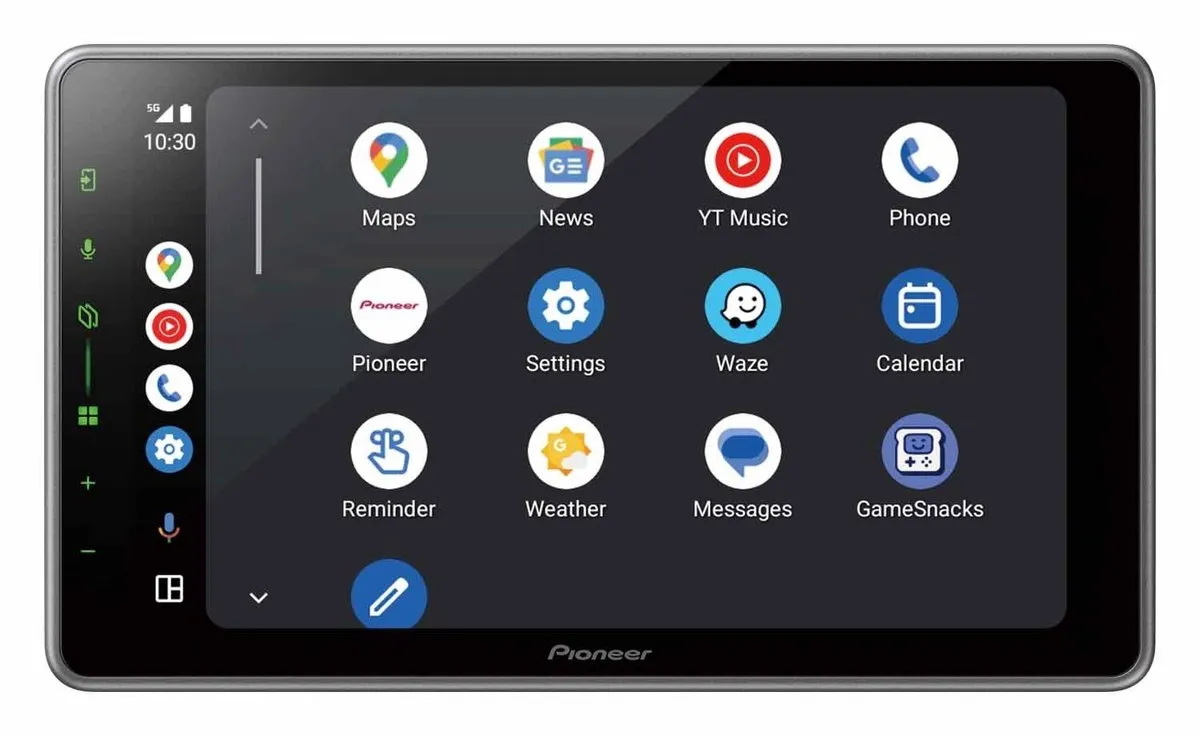 Pioneer SPH-DA97DAB-UNI2 Autoradio - 9" DAB+ CarPlay Android Auto - 50W - Zwart