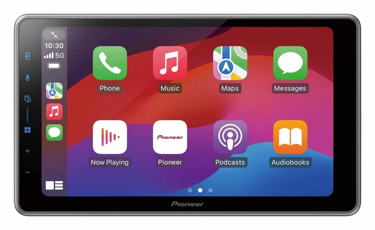Pioneer SPH-DA97DAB-UNI2 Autoradio - 9" DAB+ CarPlay Android Auto - 50W - Zwart