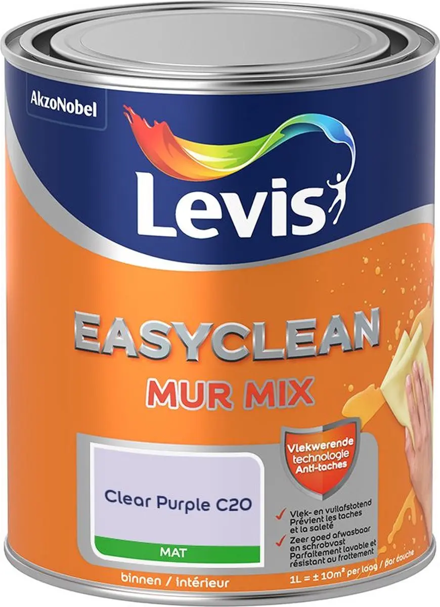 Levi's Easyclean Mur Mat Mix Clear Purple C20