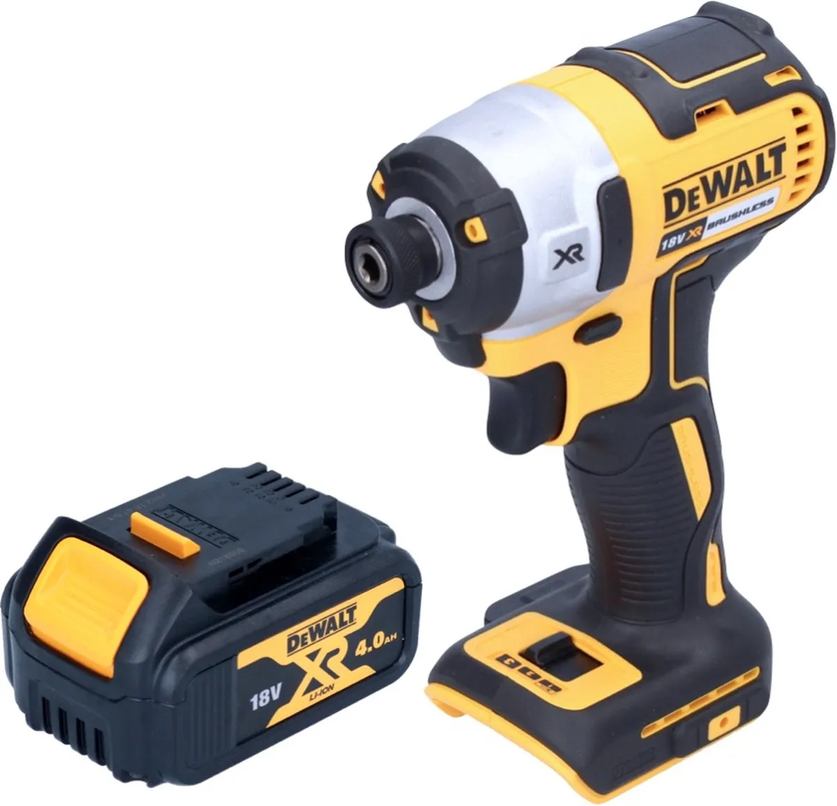 DeWalt DCF 887 N Slagmoersleutel 18V 205Nm - 1x 4,0Ah Accu - afbeelding 2 van 5