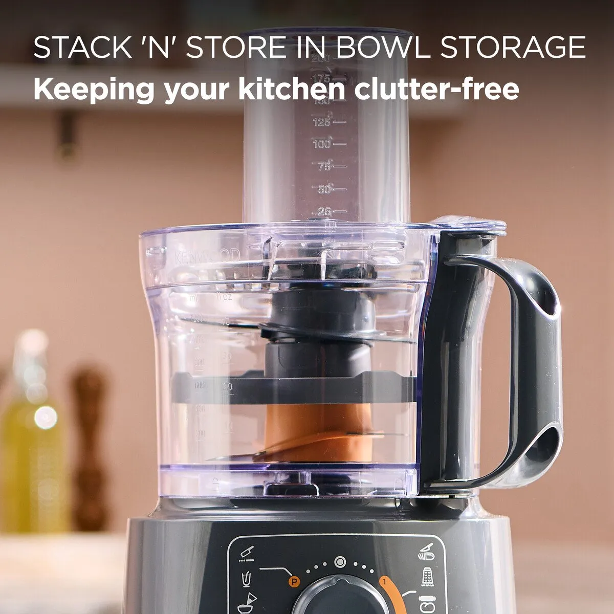 Kenwood MultiPro FDP31.170GY Foodprocessor 800W - Grijs