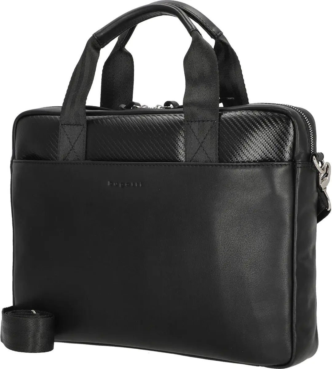 Bugatti Comet Laptoptas 49221001 - 10 inch - Zwart